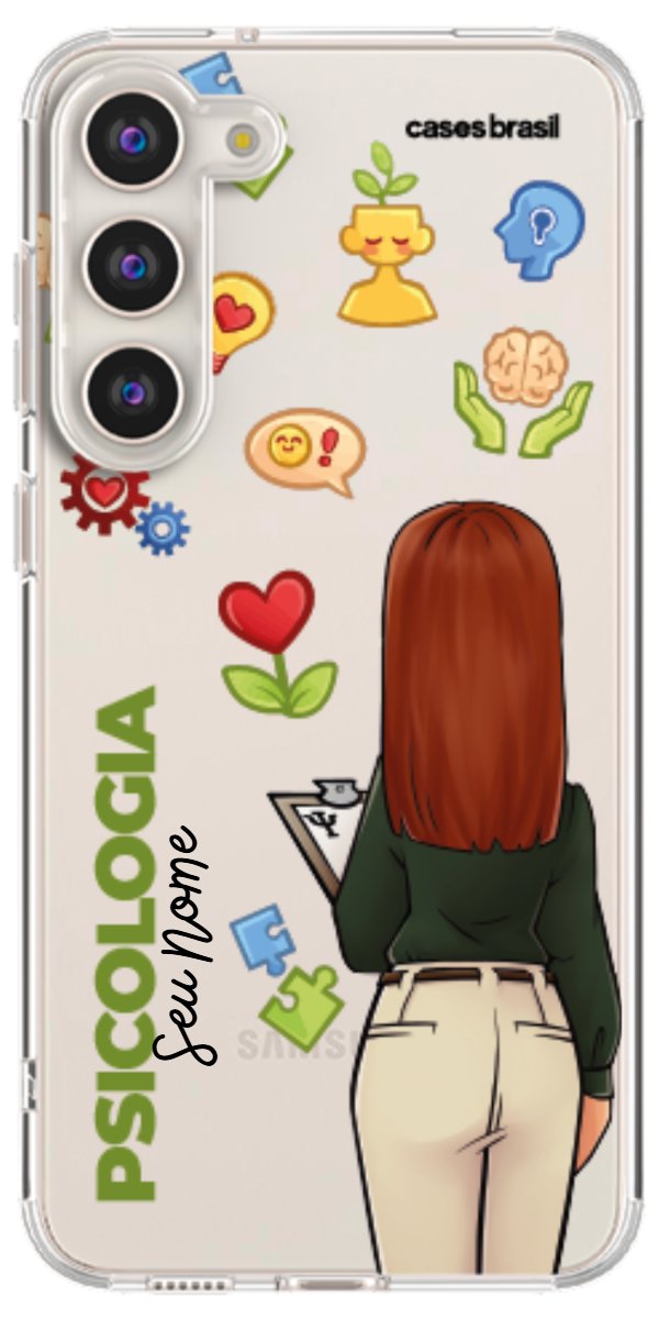 Capinha para Celular Psicologia - Boneca Profissão