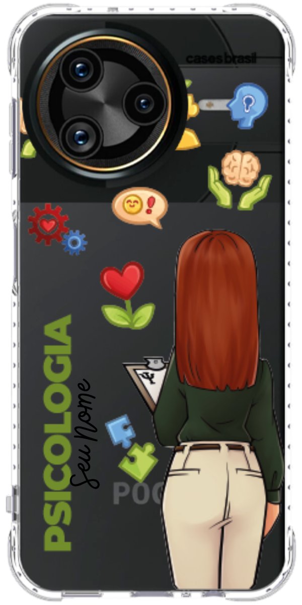 Capinha para Celular Psicologia - Boneca Profissão
