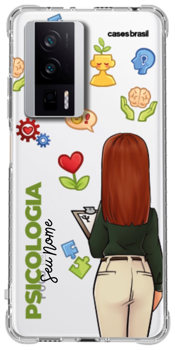 Capinha para Celular Psicologia - Boneca Profissão