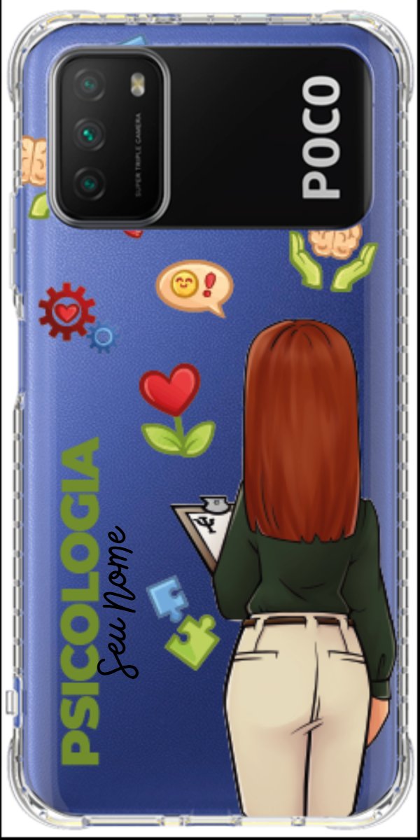 Capinha para Celular Psicologia - Boneca Profissão