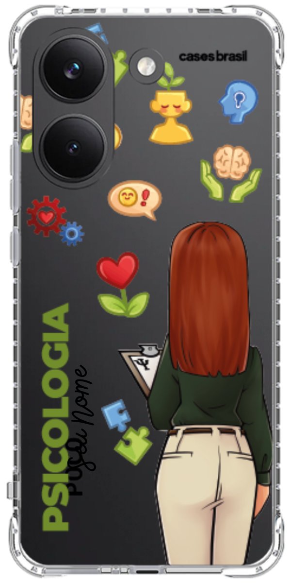 Capinha para Celular Psicologia - Boneca Profissão