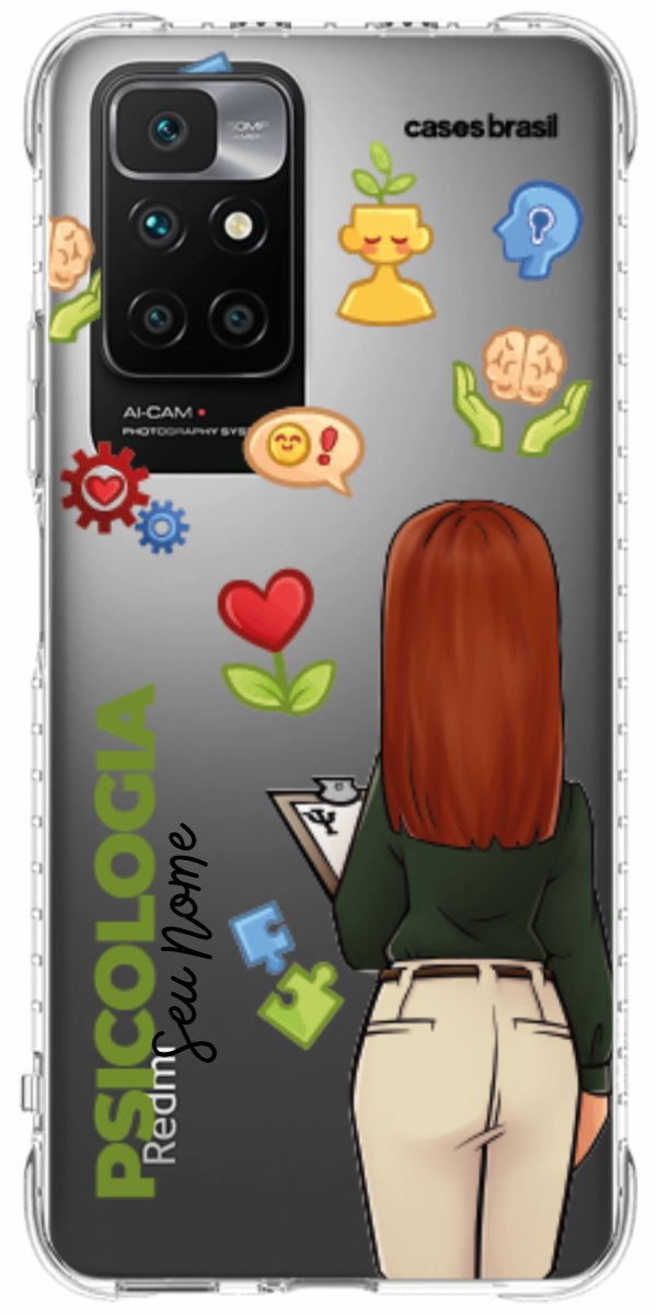 Capinha para Celular Psicologia - Boneca Profissão