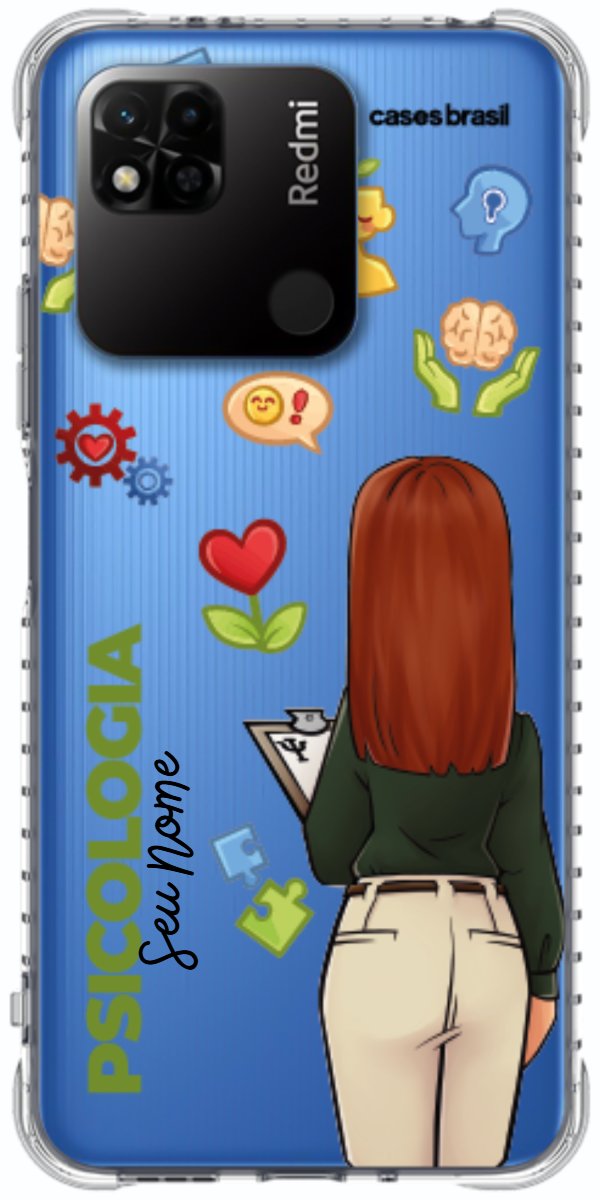 Capinha para Celular Psicologia - Boneca Profissão