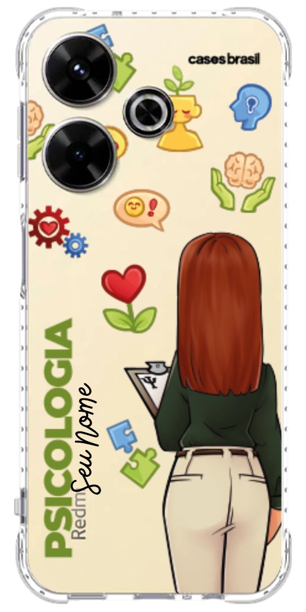 Capinha para Celular Psicologia - Boneca Profissão