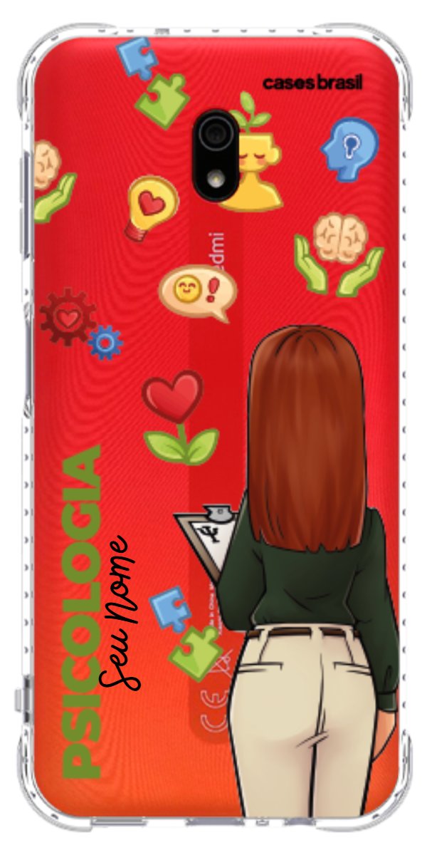 Capinha para Celular Psicologia - Boneca Profissão