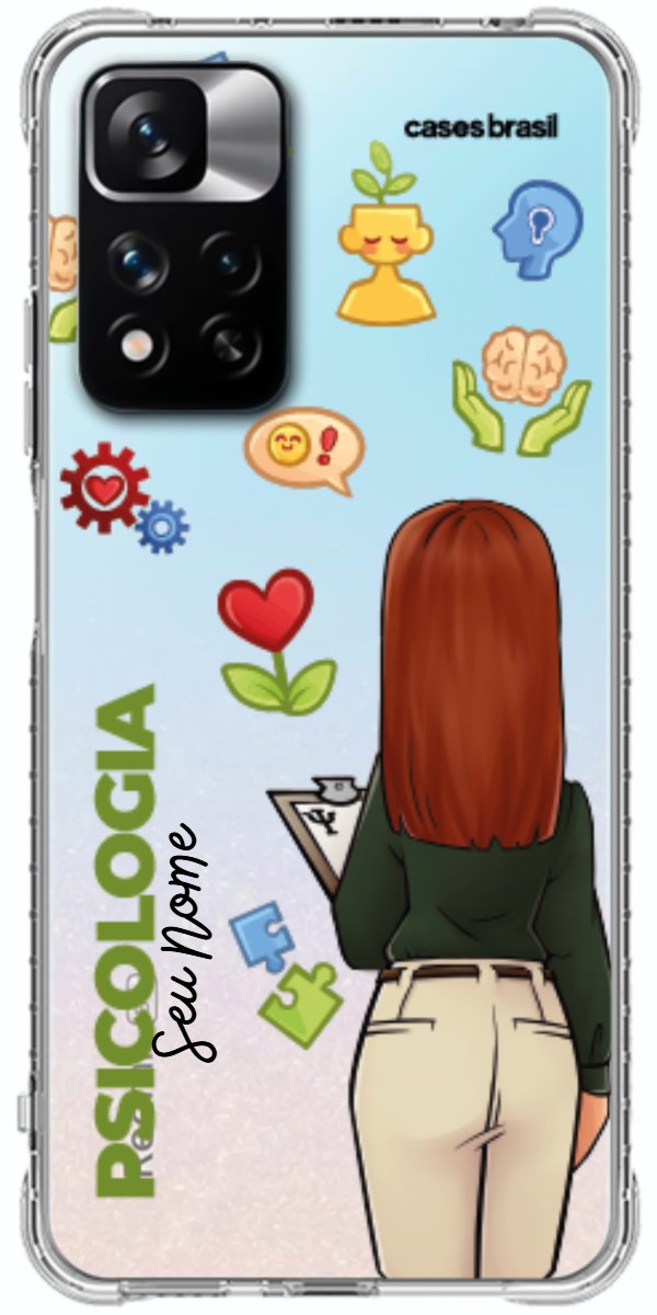 Capinha para Celular Psicologia - Boneca Profissão