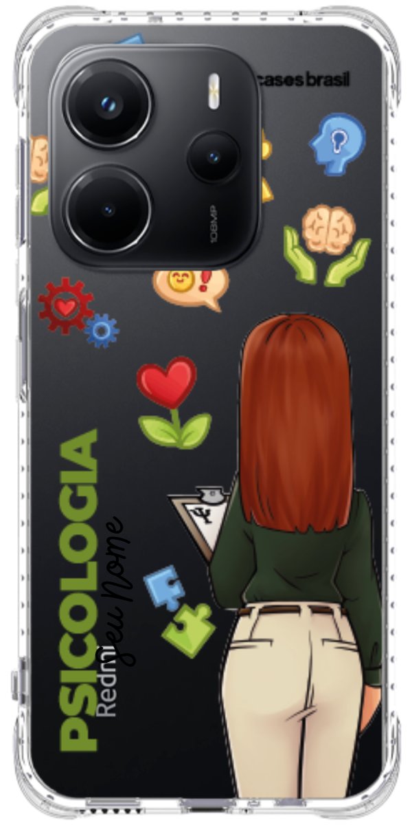 Capinha para Celular Psicologia - Boneca Profissão
