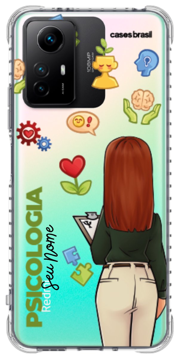 Capinha para Celular Psicologia - Boneca Profissão