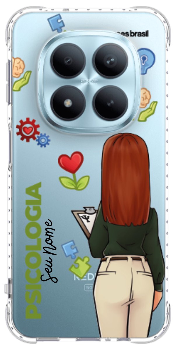 Capinha para Celular Psicologia - Boneca Profissão
