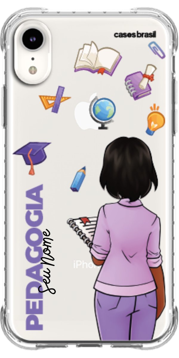 Capinha para Celular Pedagogia - Boneca Profissão