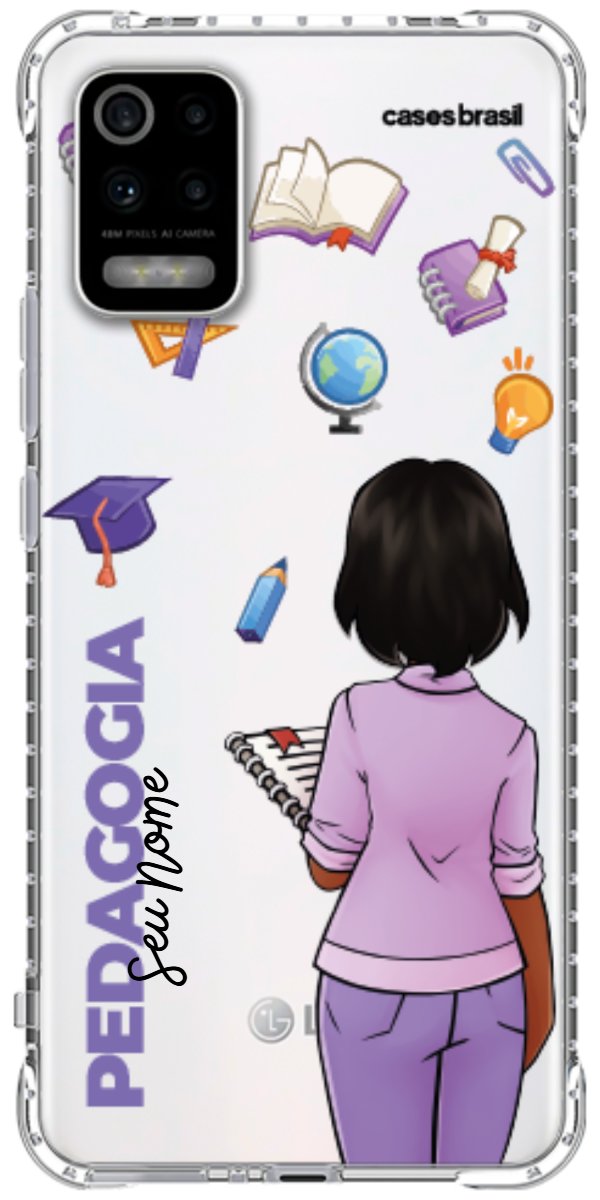 Capinha para Celular Pedagogia - Boneca Profissão