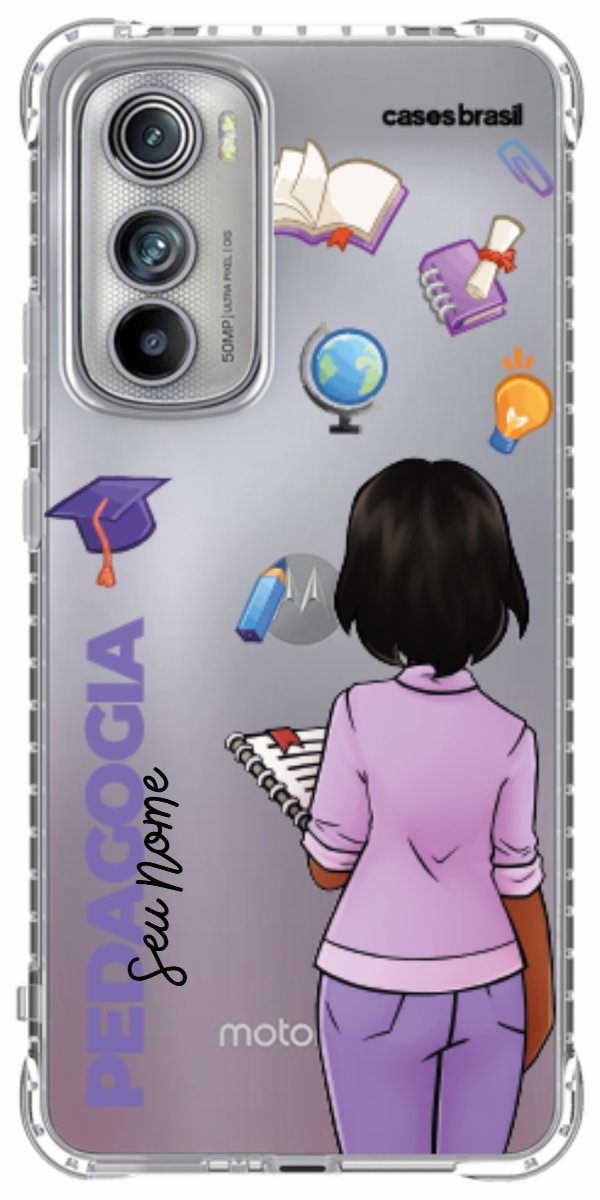 Capinha para Celular Pedagogia - Boneca Profissão