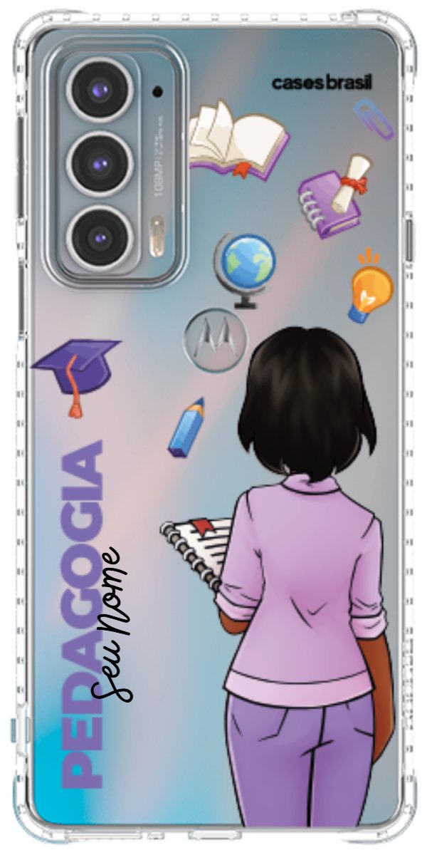 Capinha para Celular Pedagogia - Boneca Profissão
