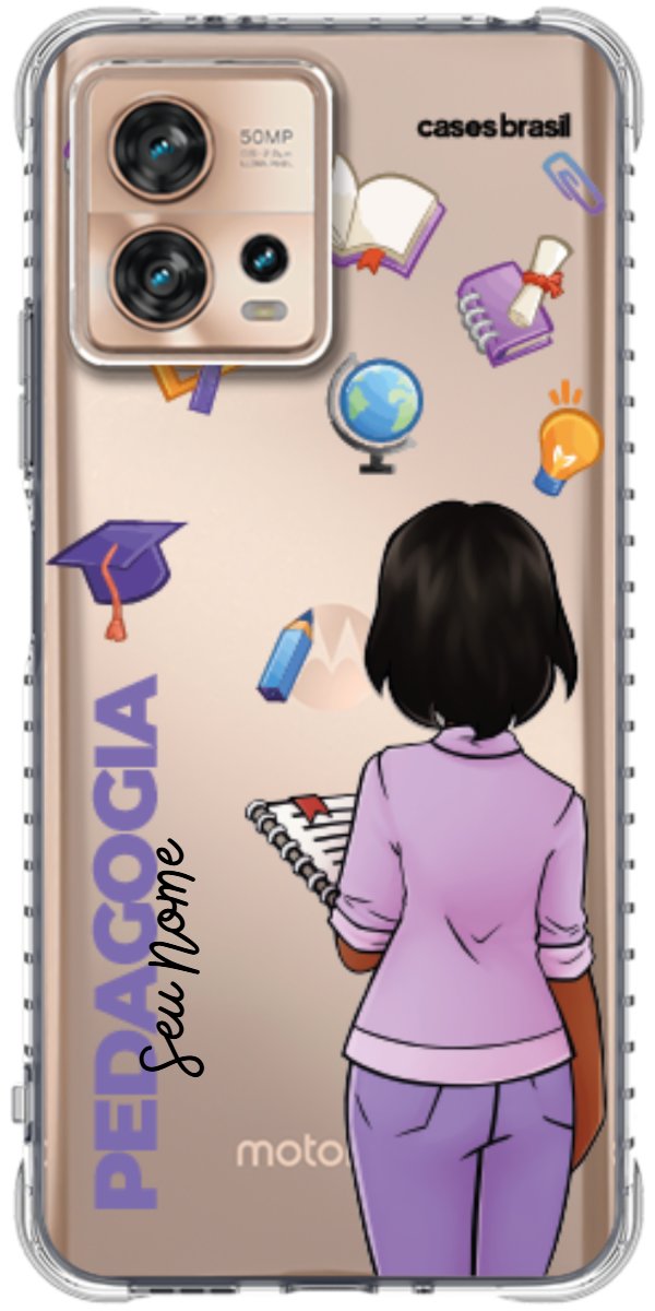 Capinha para Celular Pedagogia - Boneca Profissão