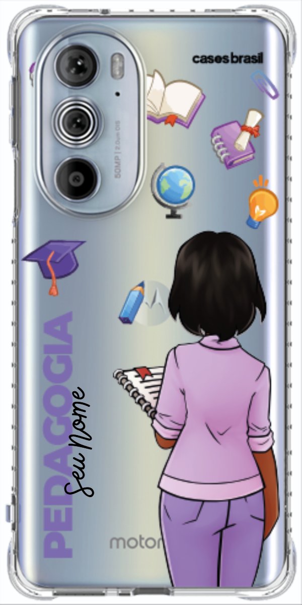 Capinha para Celular Pedagogia - Boneca Profissão