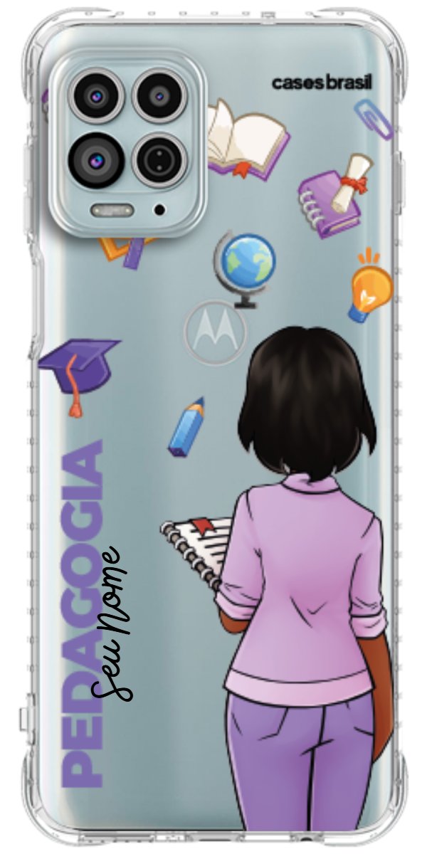 Capinha para Celular Pedagogia - Boneca Profissão