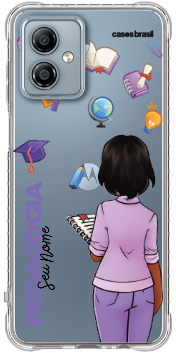 Capinha para Celular Pedagogia - Boneca Profissão