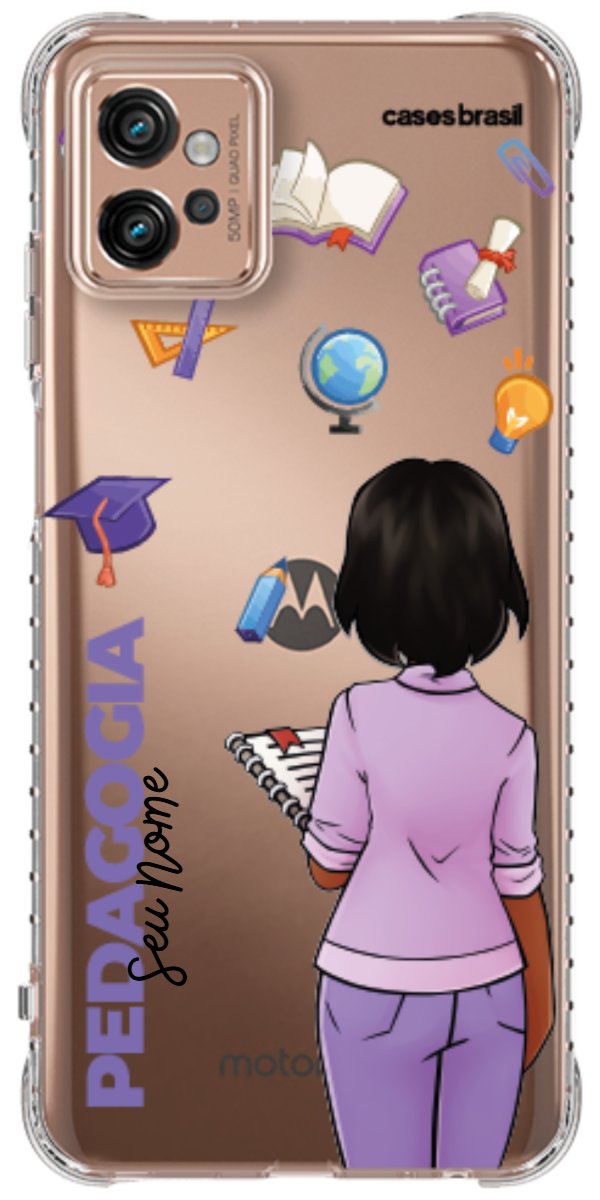 Capinha para Celular Pedagogia - Boneca Profissão