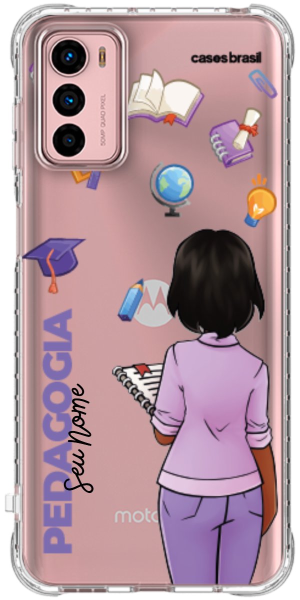 Capinha para Celular Pedagogia - Boneca Profissão