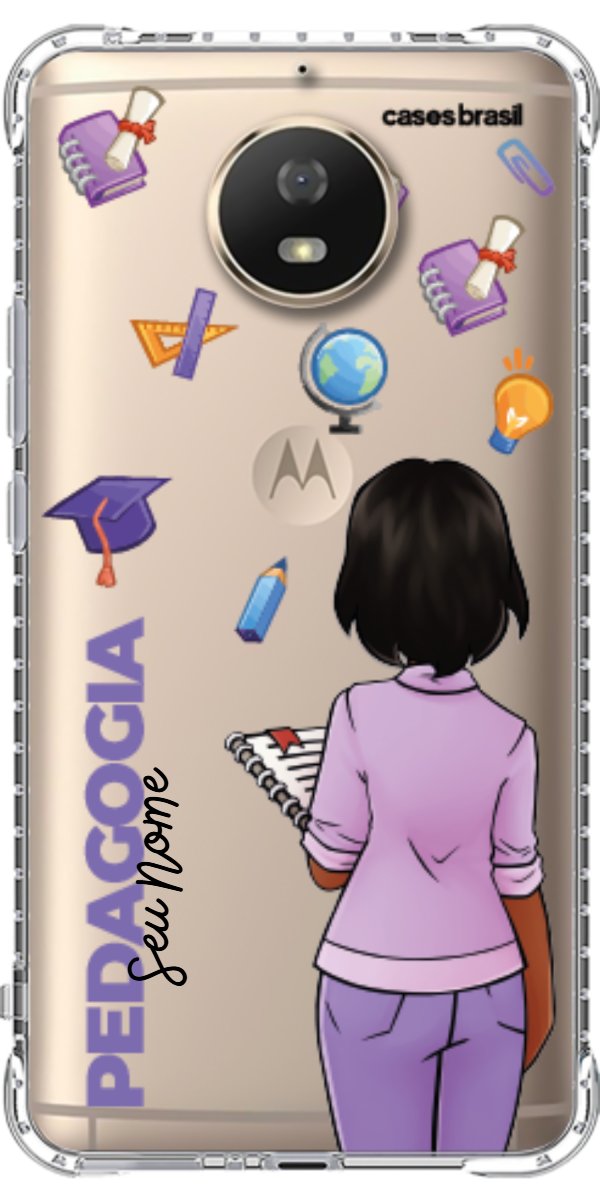 Capinha para Celular Pedagogia - Boneca Profissão