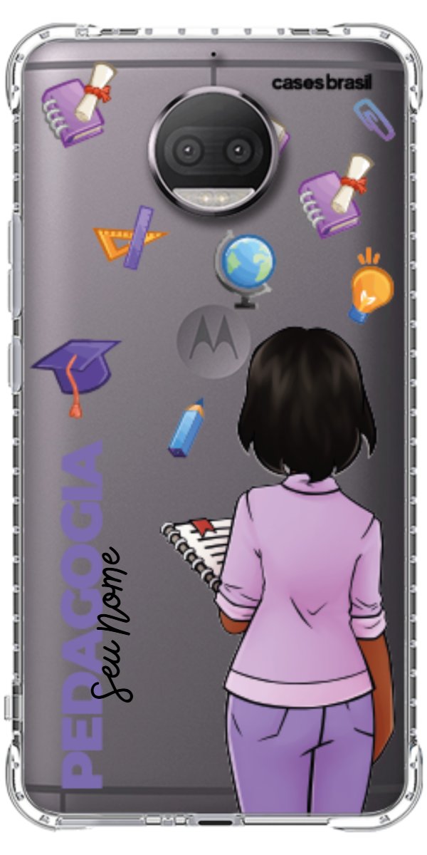 Capinha para Celular Pedagogia - Boneca Profissão