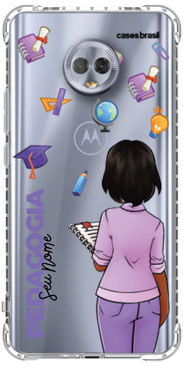 Capinha para Celular Pedagogia - Boneca Profissão