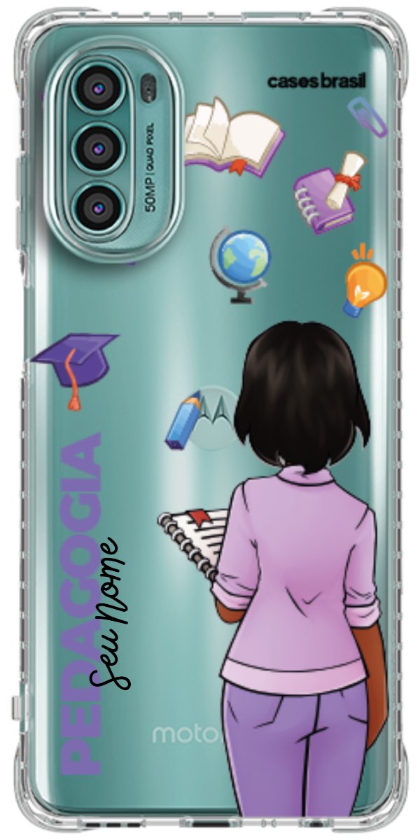 Capinha para Celular Pedagogia - Boneca Profissão