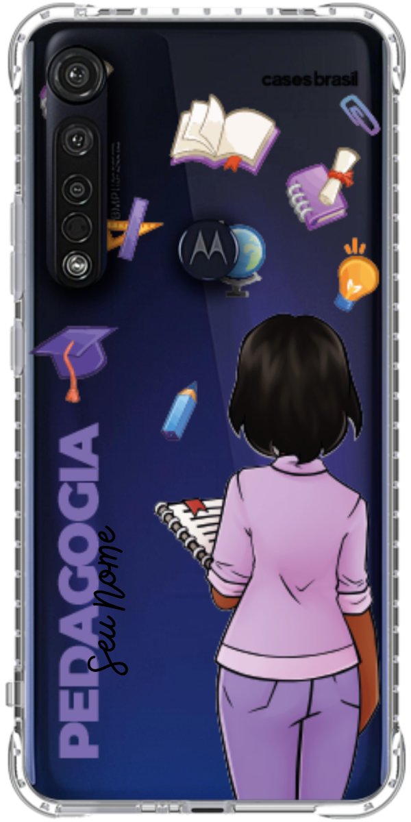 Capinha para Celular Pedagogia - Boneca Profissão