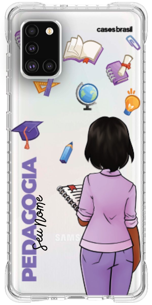 Capinha para Celular Pedagogia - Boneca Profissão