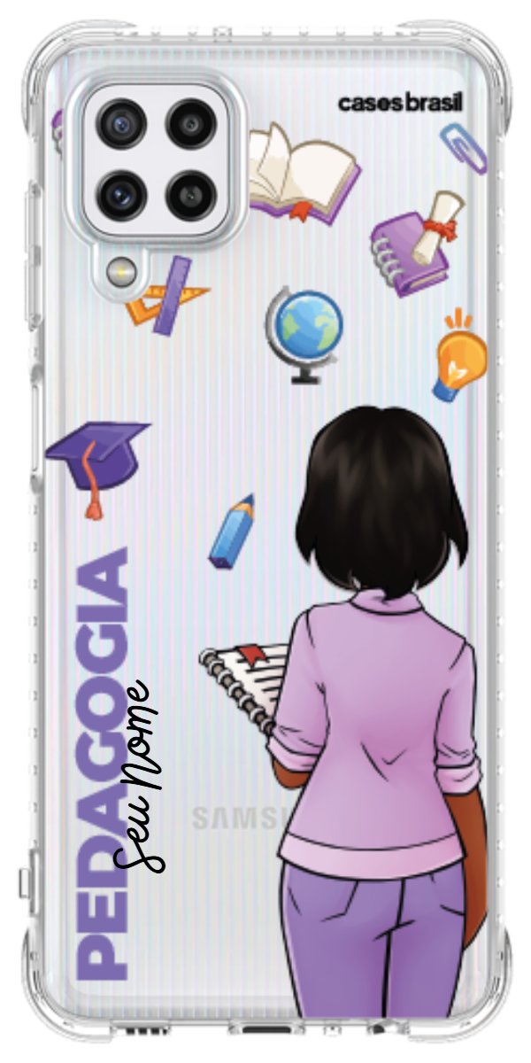 Capinha para Celular Pedagogia - Boneca Profissão
