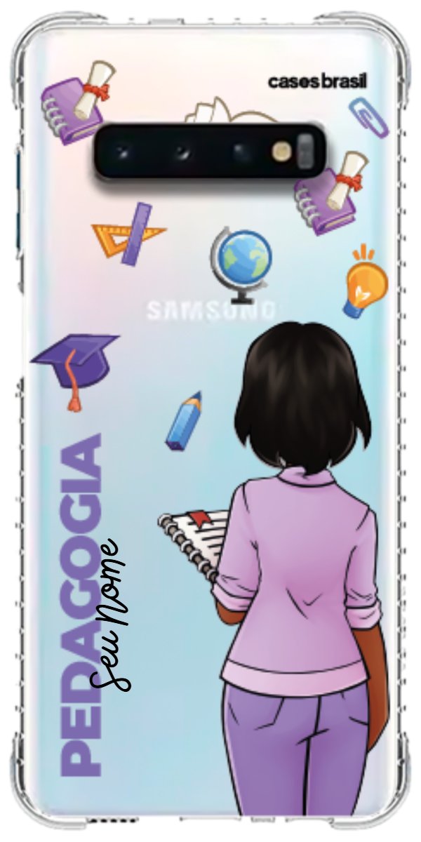 Capinha para Celular Pedagogia - Boneca Profissão