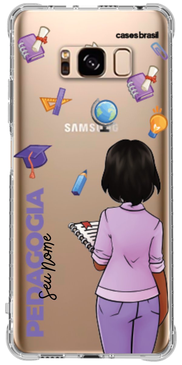 Capinha para Celular Pedagogia - Boneca Profissão