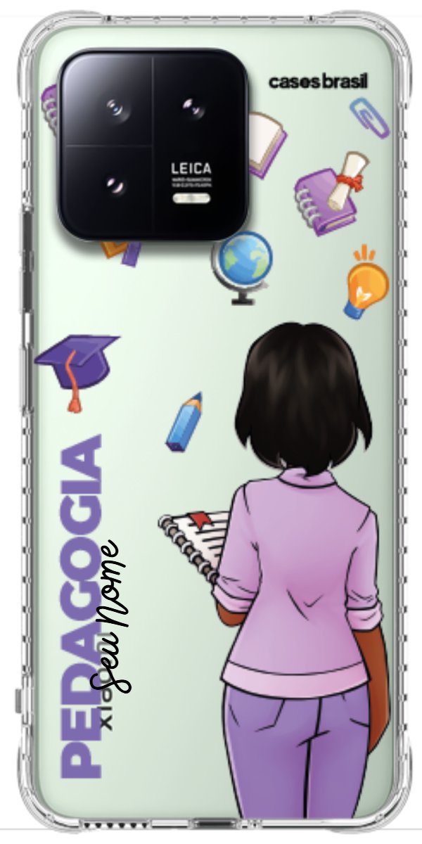 Capinha para Celular Pedagogia - Boneca Profissão