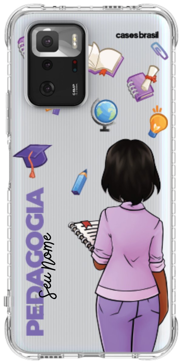 Capinha para Celular Pedagogia - Boneca Profissão