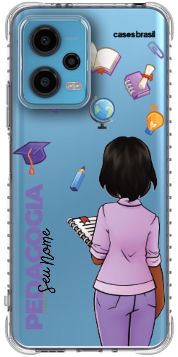 Capinha para Celular Pedagogia - Boneca Profissão