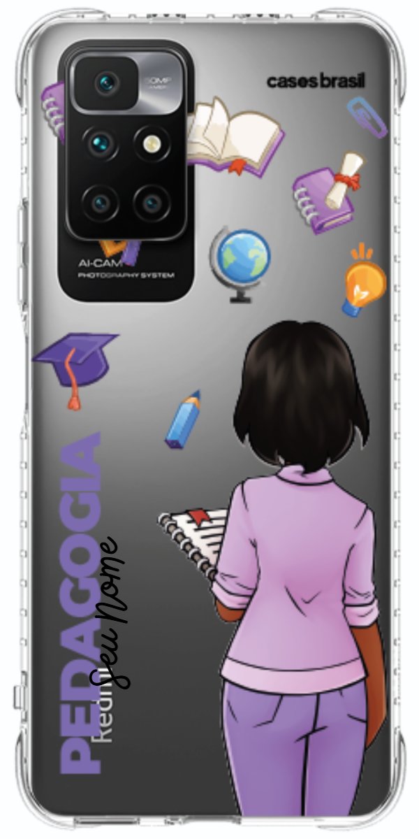 Capinha para Celular Pedagogia - Boneca Profissão