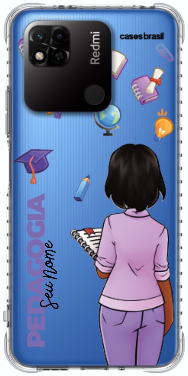Capinha para Celular Pedagogia - Boneca Profissão