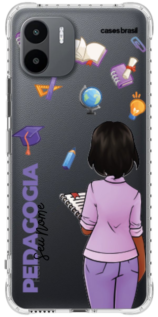 Capinha para Celular Pedagogia - Boneca Profissão