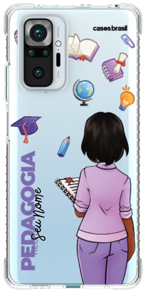 Capinha para Celular Pedagogia - Boneca Profissão