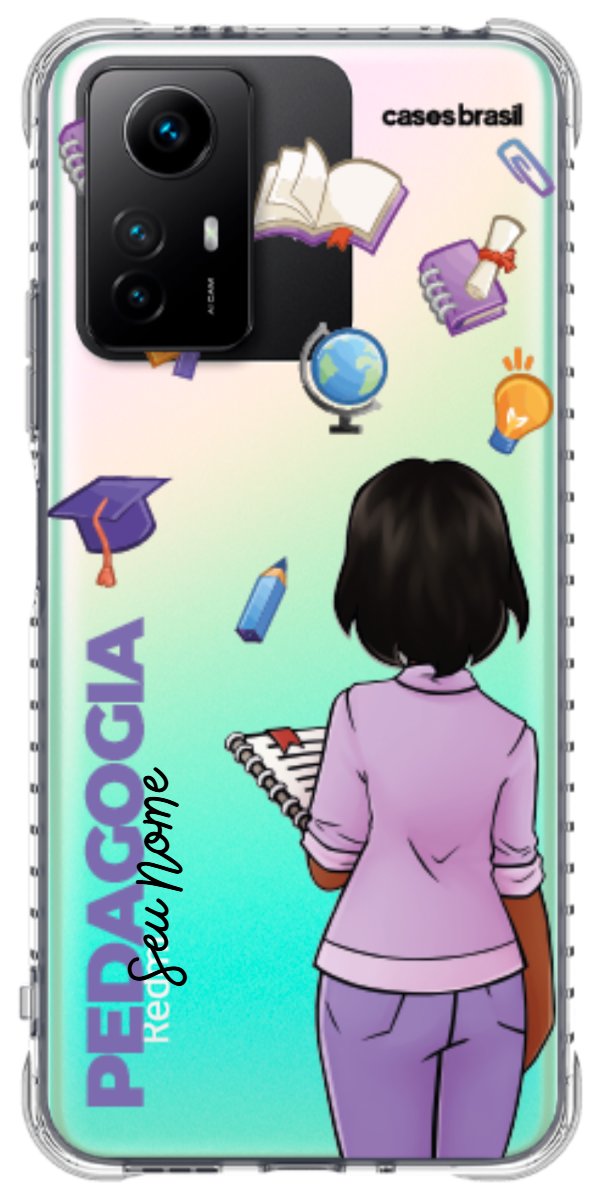 Capinha para Celular Pedagogia - Boneca Profissão