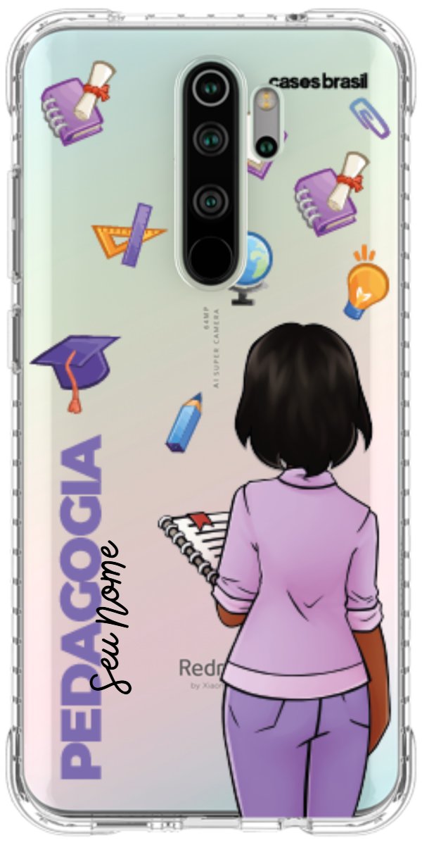 Capinha para Celular Pedagogia - Boneca Profissão