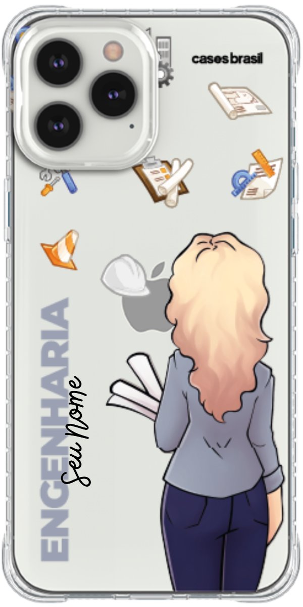 Capinha para Celular Engenharia - Boneca Profissão