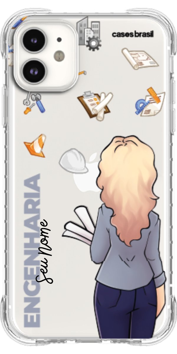 Capinha para Celular Engenharia - Boneca Profissão