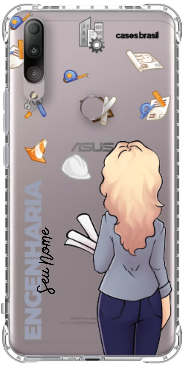 Capinha para Celular Engenharia - Boneca Profissão