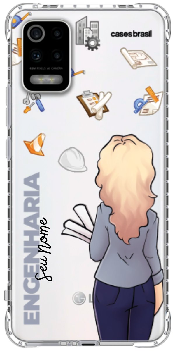 Capinha para Celular Engenharia - Boneca Profissão