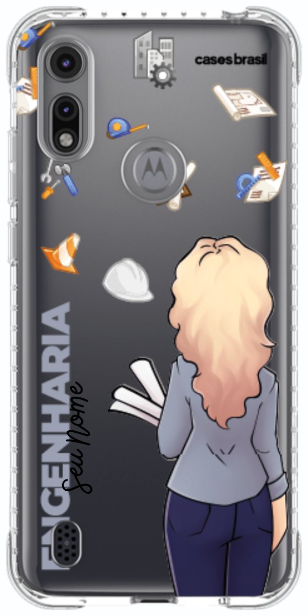 Capinha para Celular Engenharia - Boneca Profissão