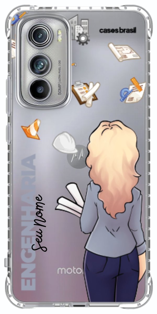 Capinha para Celular Engenharia - Boneca Profissão