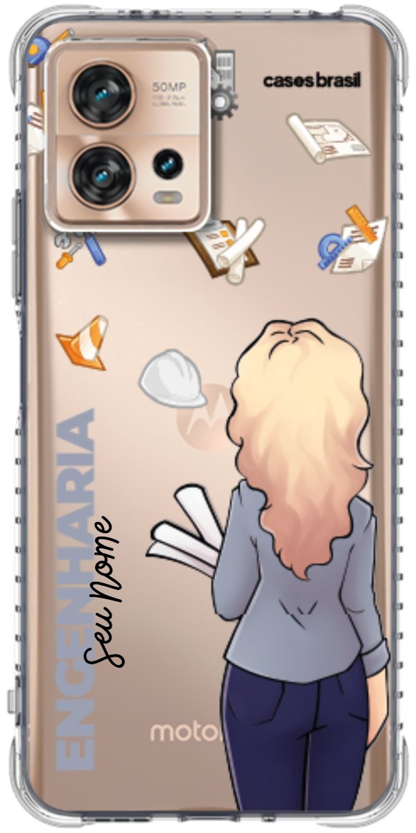 Capinha para Celular Engenharia - Boneca Profissão