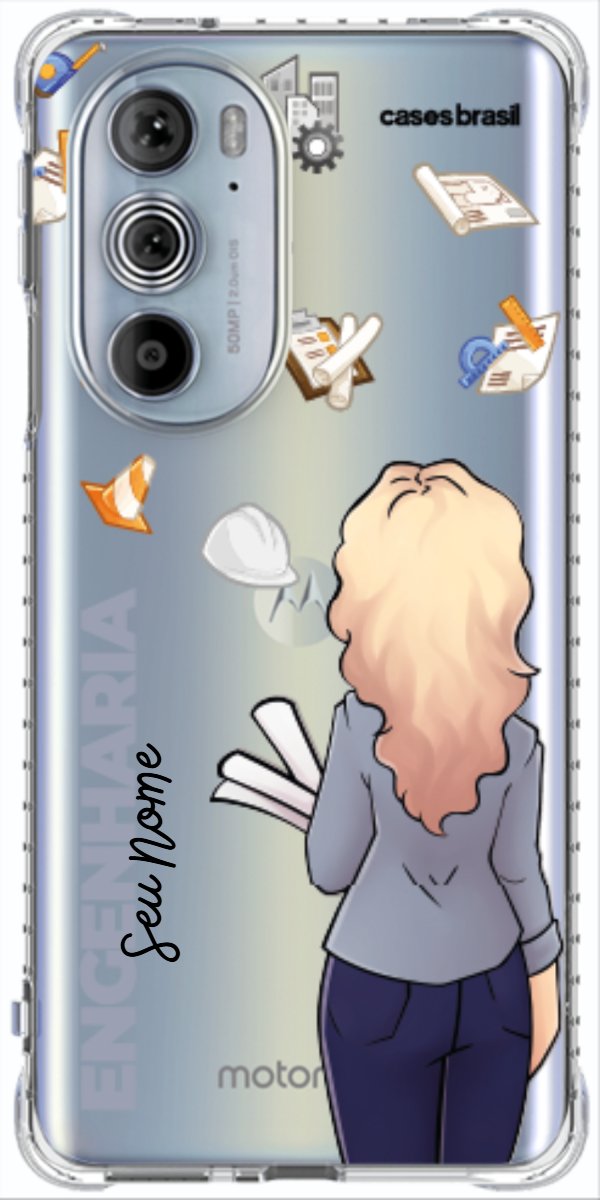 Capinha para Celular Engenharia - Boneca Profissão