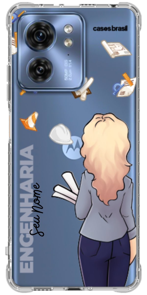 Capinha para Celular Engenharia - Boneca Profissão
